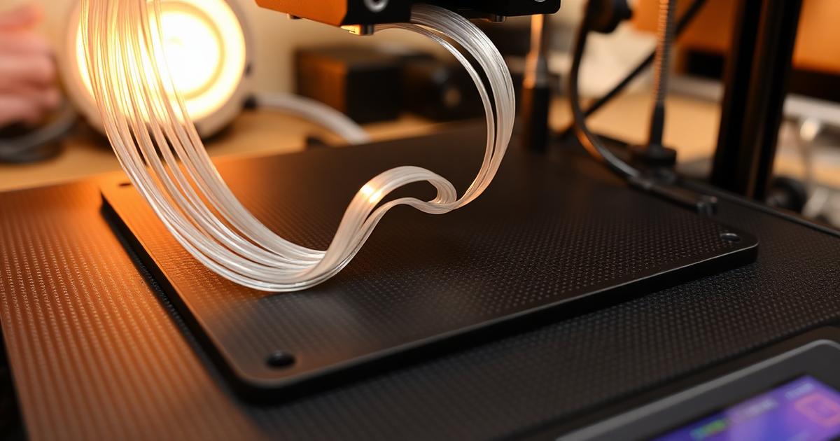 3D print with warped corners lifting off the build plate showing bed adhesion failure