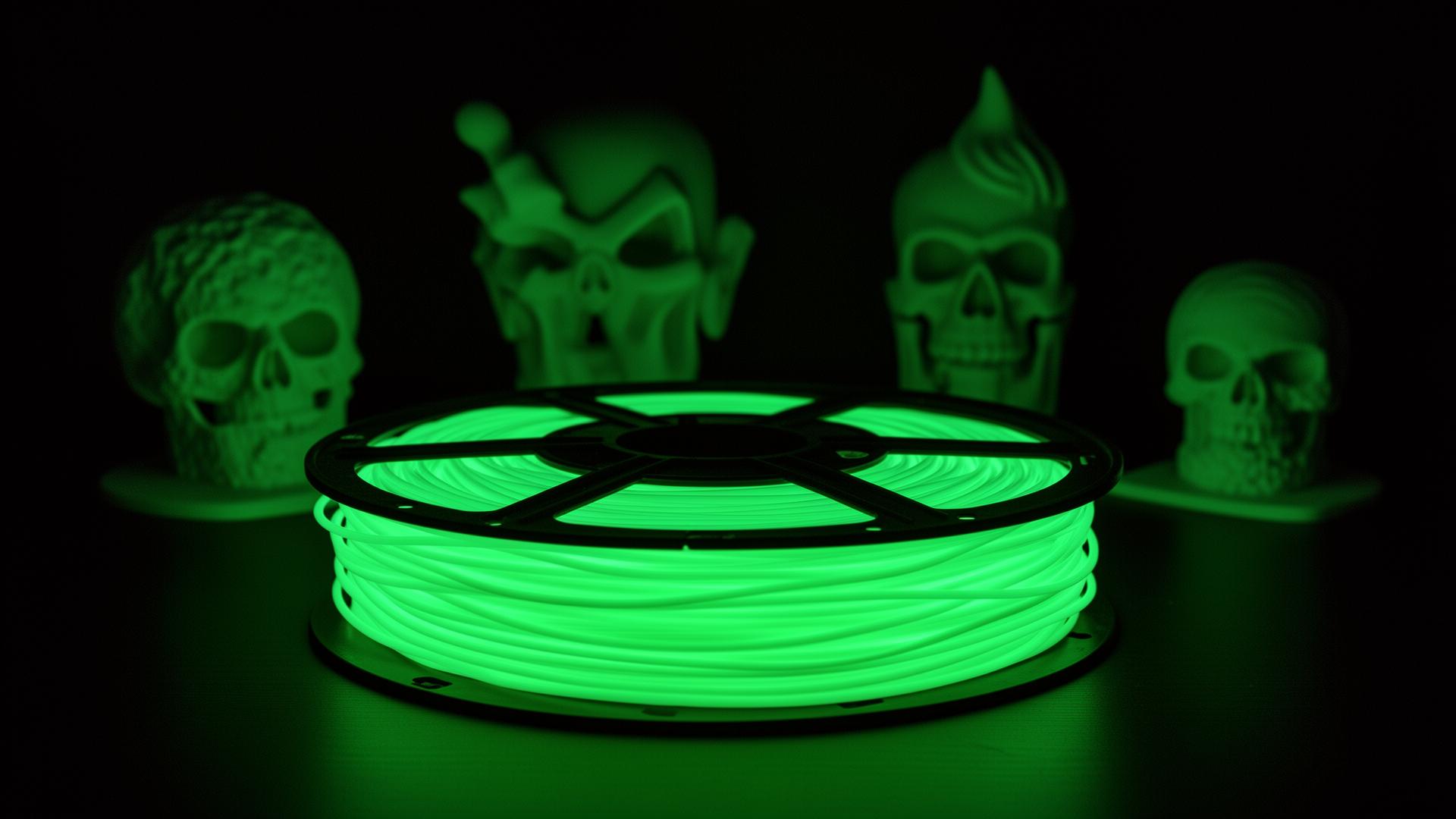 Best Glow in the Dark Filament Brands for 3D Printing - comprehensive material guides for 3D printing enthusiasts