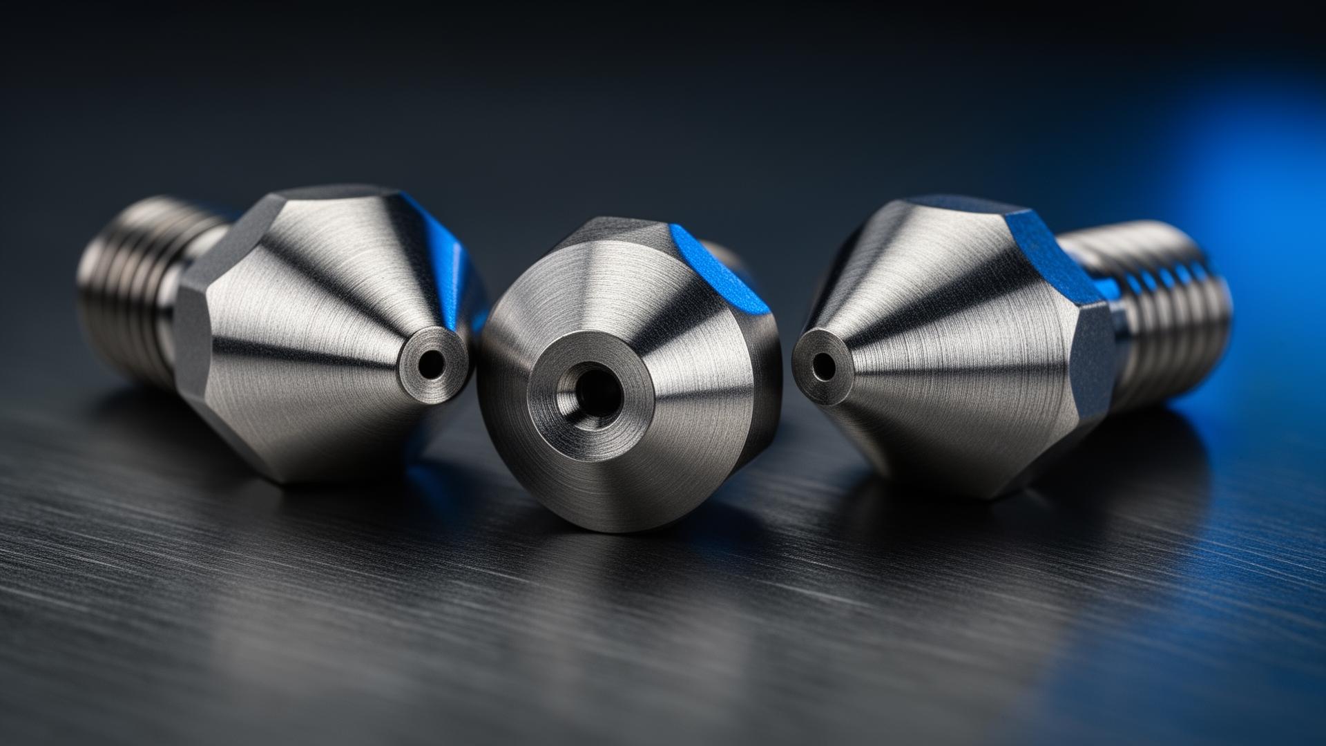 Best hardened steel nozzles for 3D printing abrasive filaments in 2025