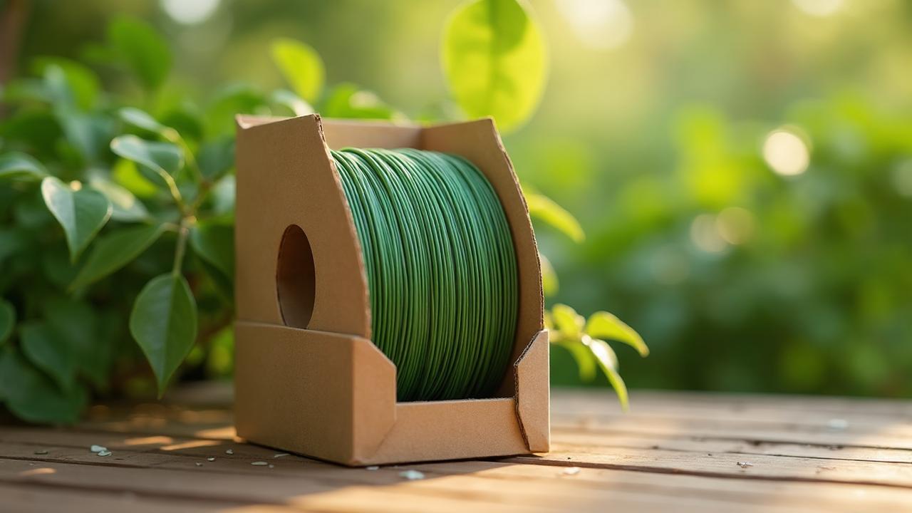 Polymaker PolyTerra PLA - Eco-friendly PLA made from renewable resources. Great for sustainable 3D printing projects.